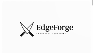 EDGEFORGE SHARPNESS REDEFINED logo