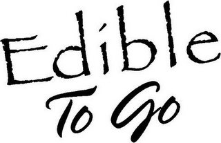 EDIBLE TO GO logo