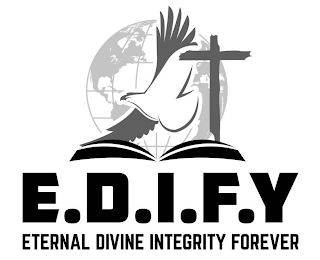 E.D.I.F.Y ETERNAL DIVINE INTEGRITY FOREVER logo