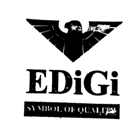 EDIGI SYMBOL OF QUALITY logo