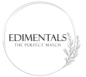 EDIMENTALS THE PERFECT MATCH logo