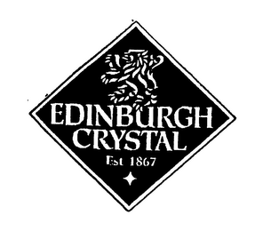 EDINBURGH CRYSTAL EST 1867 logo