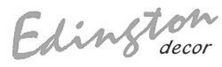 EDINGTON DECOR logo