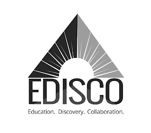 EDISCO EDUCATION. DISCOVERY. COLLABORATION. logo