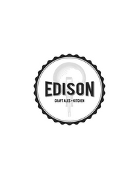 EDISON CRAFT ALES + KITCHEN logo