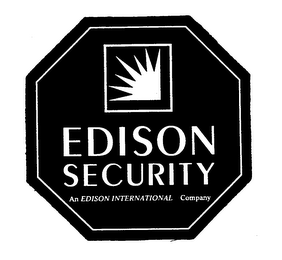EDISON SECURITY AN EDISON INTERNATION COMAPNY logo