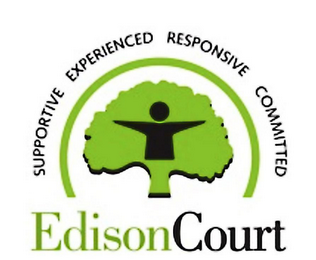 EDISONCOURT SUPPORTIVE EXPERIENCED RESPONSIVE COMMITTED logo
