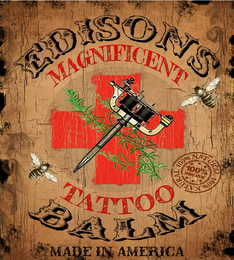 EDISONS MAGNIFICENT TATTOO BALM MADE IN AMERICA logo