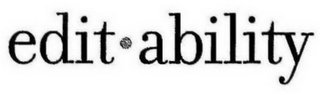 EDIT ABILITY logo