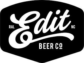 EDIT BEER CO logo