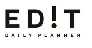 EDIT! DAILY PLANNER logo