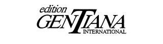 EDITION GENTIANA INTERNATIONAL logo