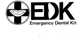 EDK EMERGENCY DENTAL KIT logo