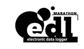 EDL MARATHON ELECTRONIC DATA LOGGER logo