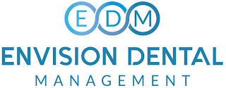 EDM ENVISION DENTAL MANAGEMENT logo