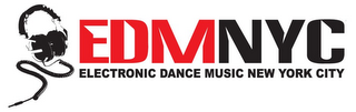 EDMNYC ELECTRONIC DANCE MUSIC NEW YORK CITY logo