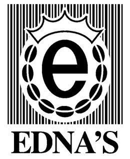 EDNA'S E logo