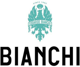 EDOARDO BIANCHI SINCE 1885 BIANCHI logo