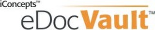 EDOC VAULT ICONCEPTS logo