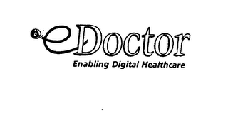 EDOCTOR ENABLING DIGITAL HEALTHCARE logo