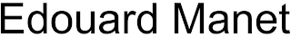 EDOUARD MANET logo