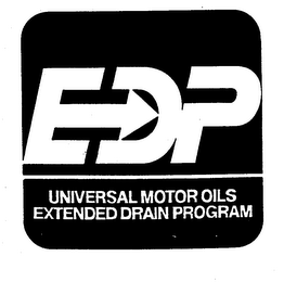 EDP UNIVERSAL MOTOR OILS EXTENDED DRAIN PROGRAM logo