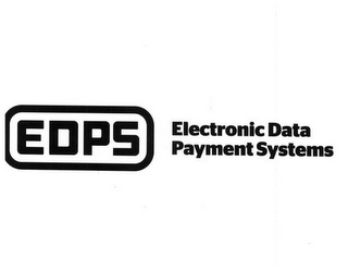 EDPS ELECTRONIC DATA PAYMENT SYSTEMS logo