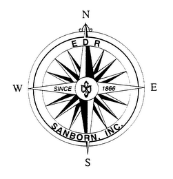 EDR SANBORN, INC. SINCE 1866 NWSE logo