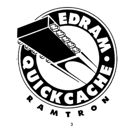 EDRAM QUICKCACHE RAMTRON logo