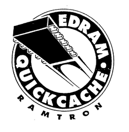 EDRAM QUICKCACHE RAMTRON logo