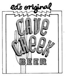 ED'S ORIGINAL CAVE CREEK BEER logo