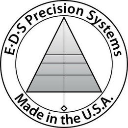 E·D·S PRECISION SYSTEMS MADE IN THE U.S.A. logo