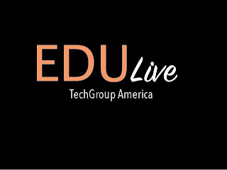 EDU LIVE , TECHGROUP AMERICA logo