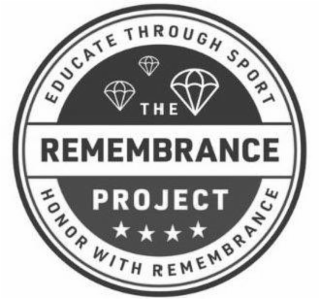 EDUCATE THROUGH SPORT THE REMEMBRANCE PROJECT HONOR WITH REMEMBRANCE logo