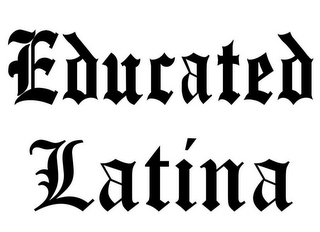 EDUCATED LATINA logo