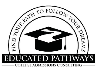 EDUCATED PATHWAYS FIND YOUR PATH TO FOLLOW YOUR DREAMS COLLEGE ADMISSIONS CONSULTING logo