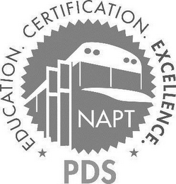 EDUCATION· CERTIFICATION ·EXCELLENCE·NAPT PDS logo