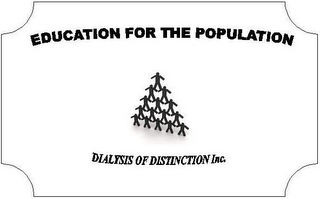 EDUCATION FOR THE POPULATION DIALYSIS OF DISTINCTION logo
