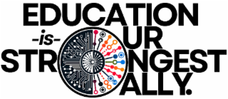 EDUCATION -IS-  UR STRNGEST ALLY. 6 8 54 logo