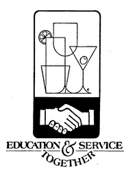 EDUCATION & SERVICE TOGETHER logo