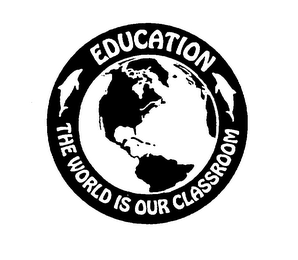 EDUCATION THE WORLD IS OUR CLASSROOM logo