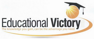 EDUCATIONAL VICTORY THE KNOWLEDGE YOU GAIN, CAN BE THE ADVANTAGE YOU NEED.