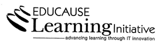 EDUCAUSE LEARNING INITIATIVE ADVANCING LEARNING THROUGH IT INNOVATION logo