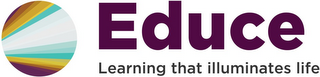 EDUCE LEARNING THAT ILLUMINATES LIFE logo