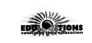 EDULUCETIONS SOLUTIONS THRU EDUCATION logo