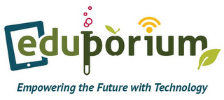 EDUPORIUM EMPOWERING THE FUTURE WITH TECHNOLOGY logo