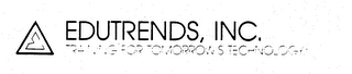 EDUTRENDS, INC. TRAINING FOR TOMORROW'S TECHNOLOGY logo