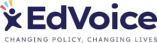 EDVOICE CHANGING POLICY, CHANGING LIVES logo