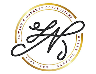 EDWARD EDWARD'S GOURMET CONFECTIONS & FINE COFFEES- EST. 2019 logo