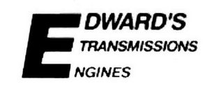 EDWARD'S TRANSMISSIONS ENGINES logo